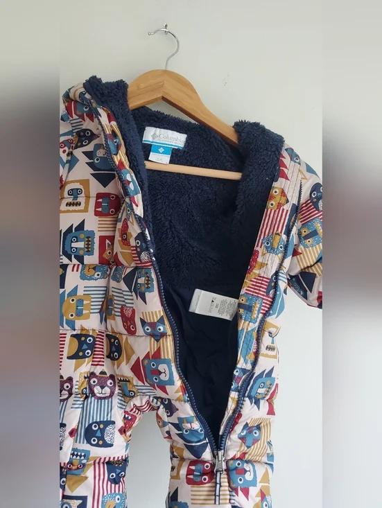 Columbia Frosty Freeze Bunting Infant Boys Size 3-6 - Picture 8 of 10